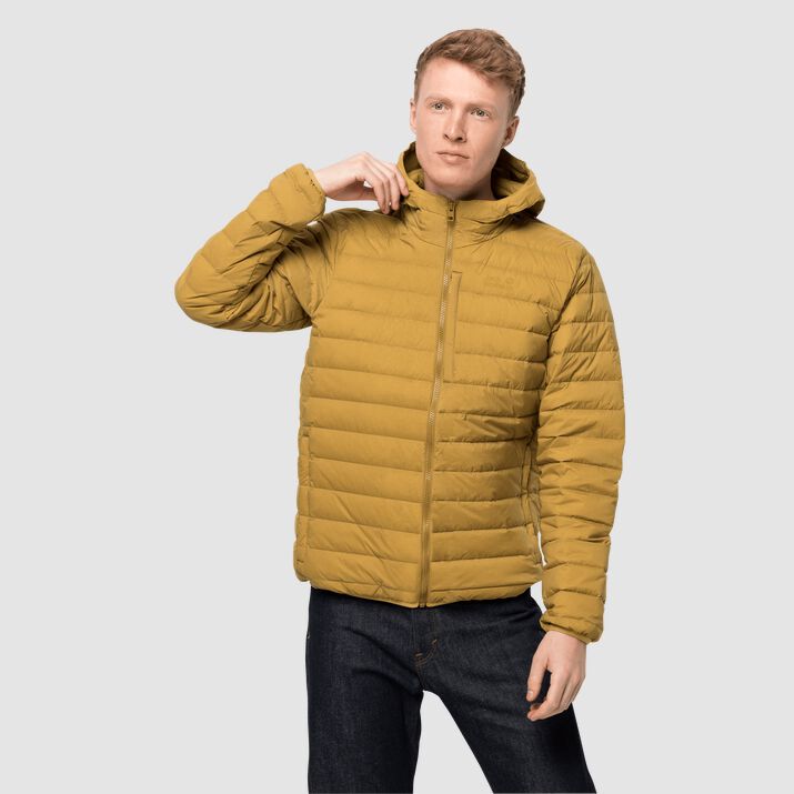 Chamarra Pluma Jack Wolfskin Glowing Mountain Hombre Dorados Mexico-2831795